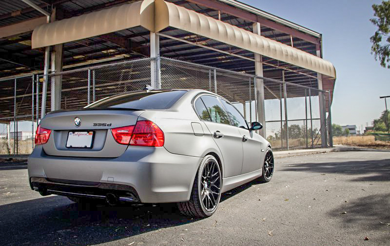 bmw-e90-335d-metallic-matte-gunmetal-wrapped-photoshoot-4