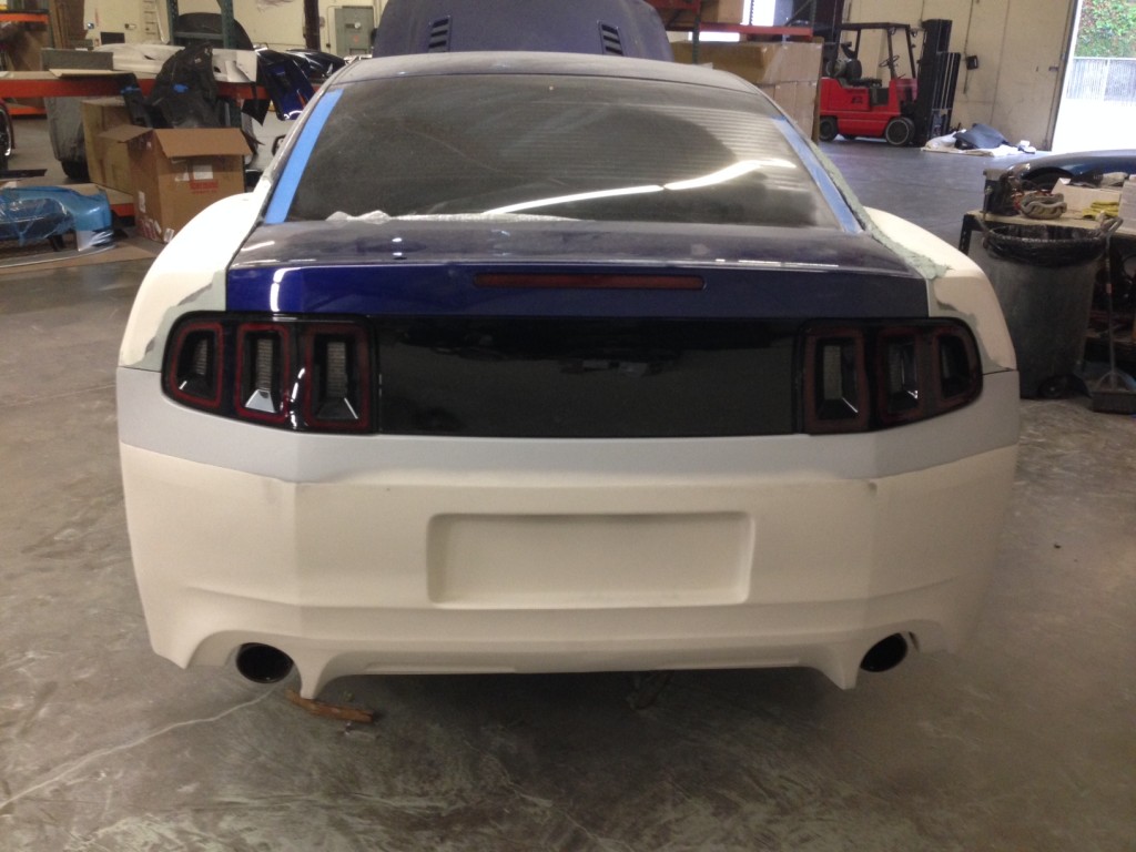 Mustang GT APR Widebody Kit Rear Bumper