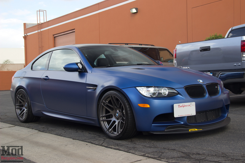 Frozen Blue BMW M3 on Super Deep F14 Wheels