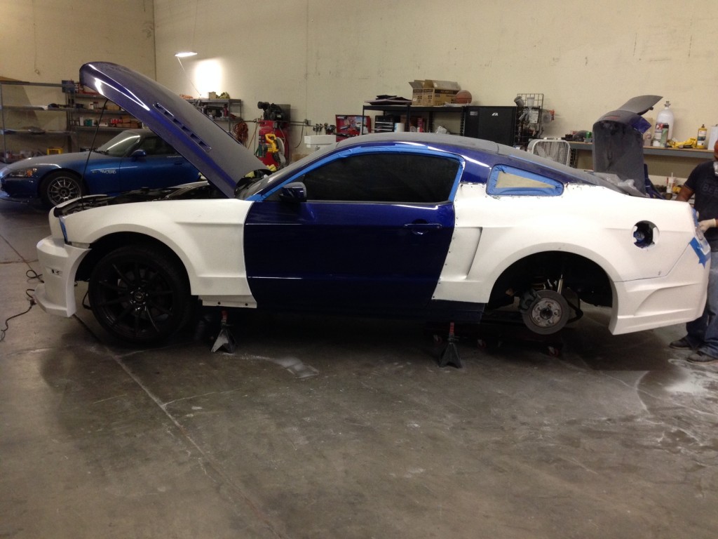 Mustang GT APR Widebody Kit Installation