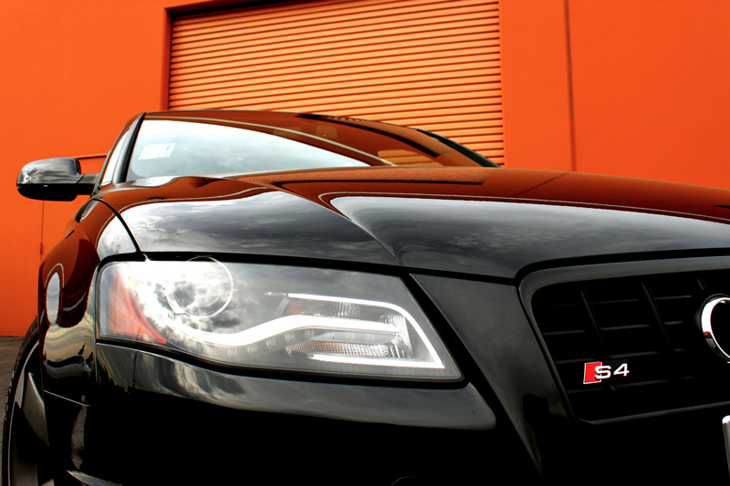 2012 Audi S4 Prestige Headlight Detail