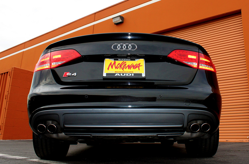 2012 Audi S4 Prestige Rear End View