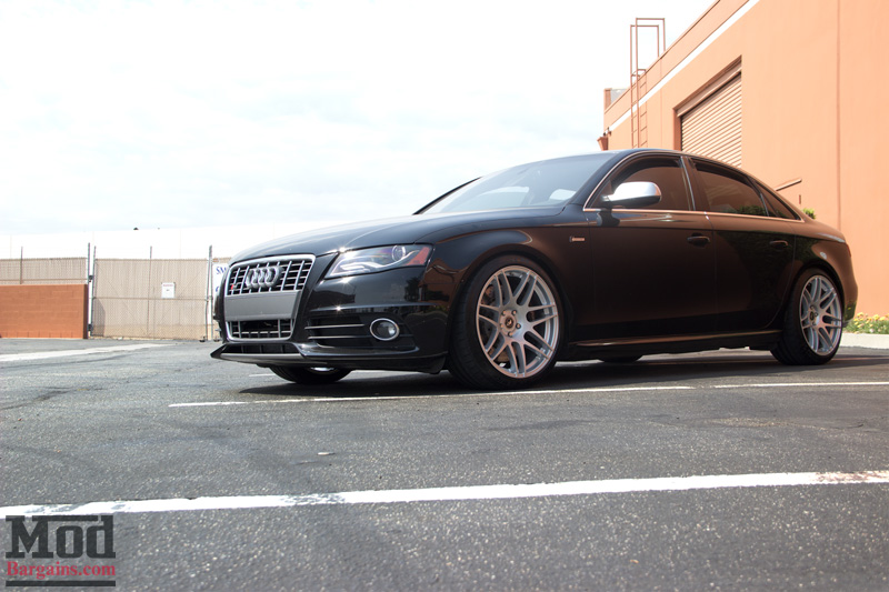 Audi S4 on Forgestar F14s in Silver