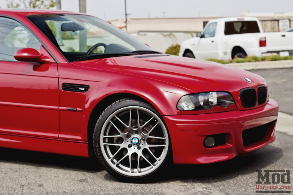 Imola red bmw 5 series