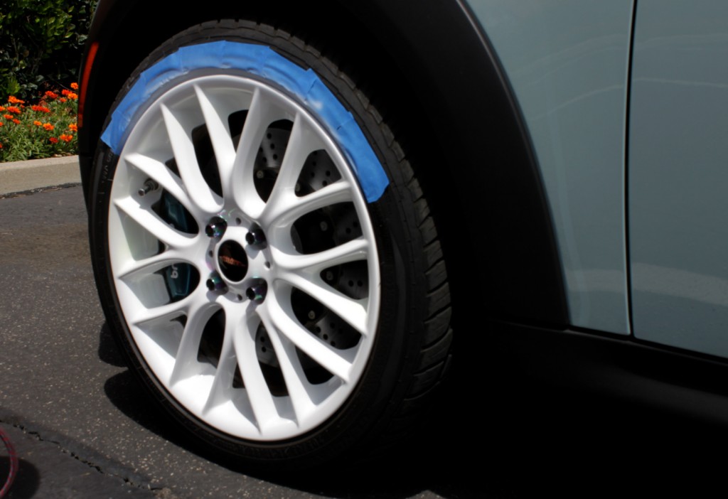 Refinishing Curbed Wheels