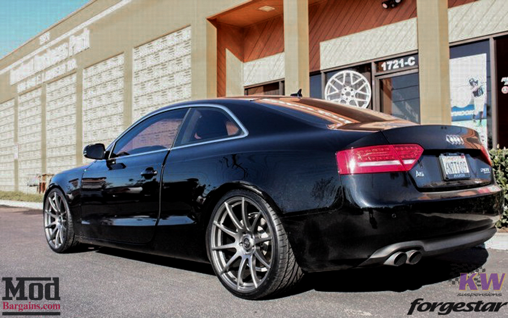 Audi B8 A5 Forgestar CF10 Gunmetal 19x85 KW V1 RS Grille (1)