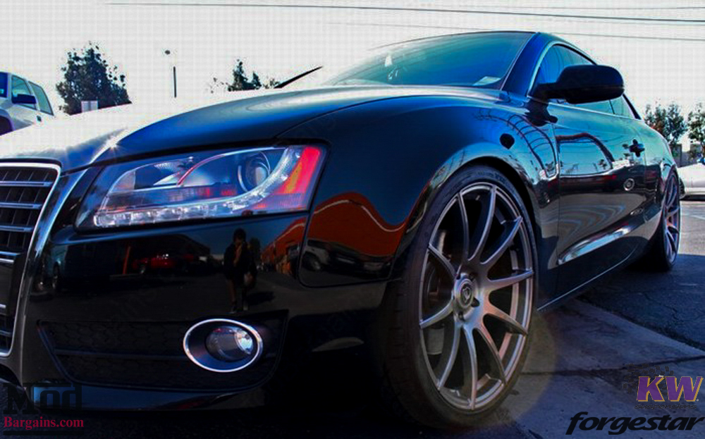 Audi B8 A5 Forgestar CF10 Gunmetal 19x85 KW V1 RS Grille (6)