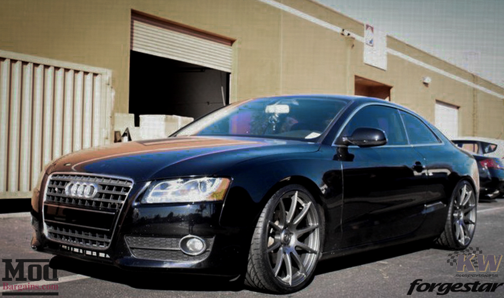 Audi B8 A5 Forgestar CF10 Gunmetal 19x85 KW V1 RS Grille (8)