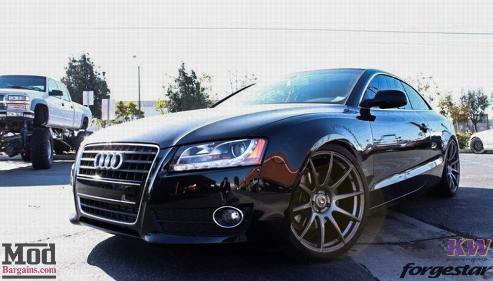 Audi B8 A5 Forgestar CF10 Gunmetal 19x85 KW V1 RS Grille (9)