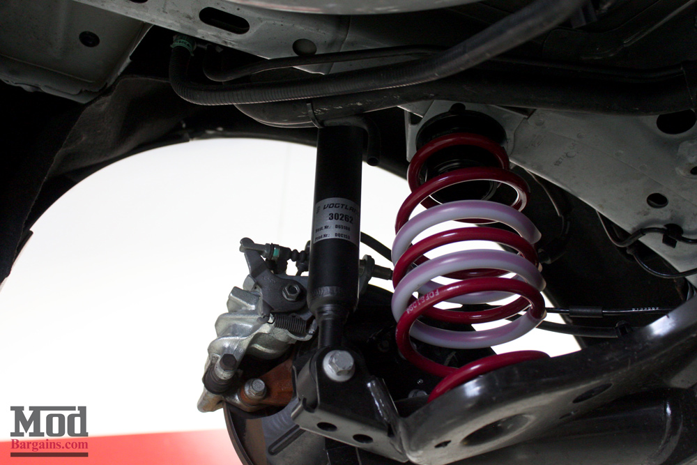 White Ford Fiesta ST Gold Wheels