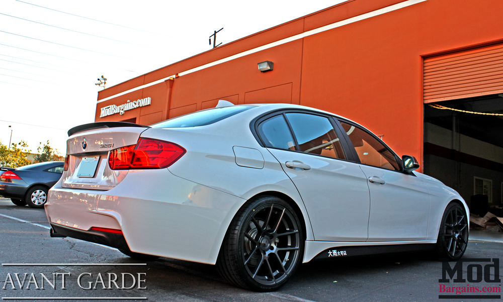 F30 Bmw 328i M Sport Conversion Gets Eibach Drop Avant