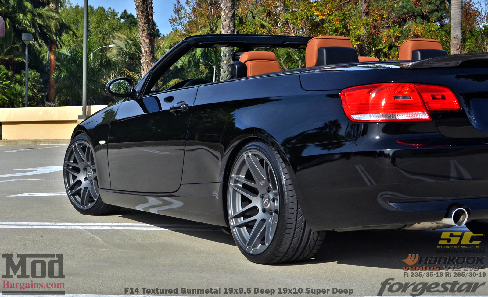 Black_BMW_E93_Forgestar-F14-19x9DC19x10SDC-hankook-st-coilovers-jeffkramer-alan-cust-img010
