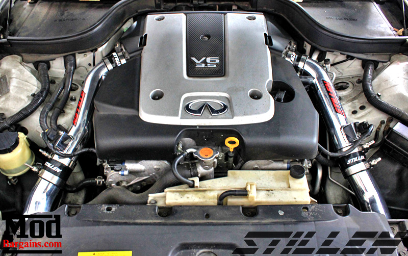 Infiniti G37S fitted with ARK Catback Exhaust + STILLEN Intake