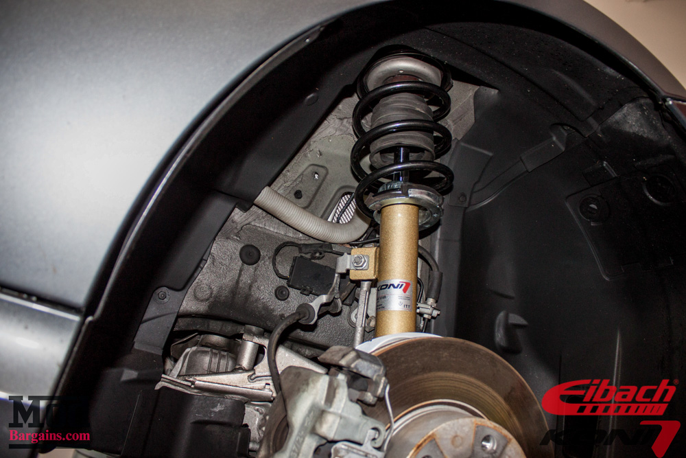 Koni Shock Gray BMW E90 328i Springs Shock Modification
