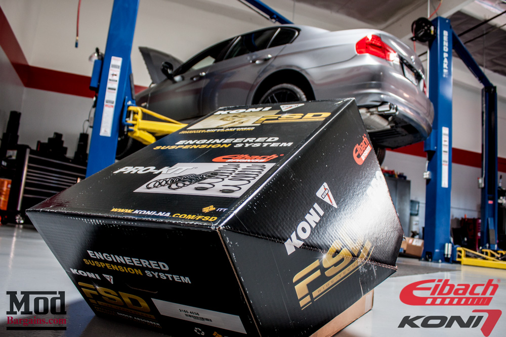 Koni FSD Gray BMW E90 328i Springs Shock Modification Koni FSD Gray BMW E90 328i Springs Shock Modification