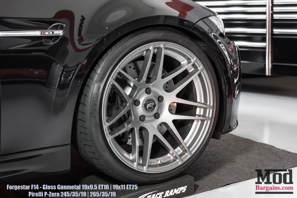bmw e92 m3 modbargains mod auto black forgestar F14 wheels