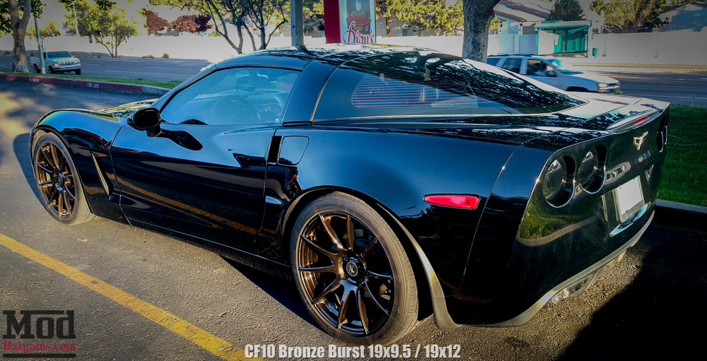 Corvette C6 Forgestar CF10 19x95 19x12 Bronze-6