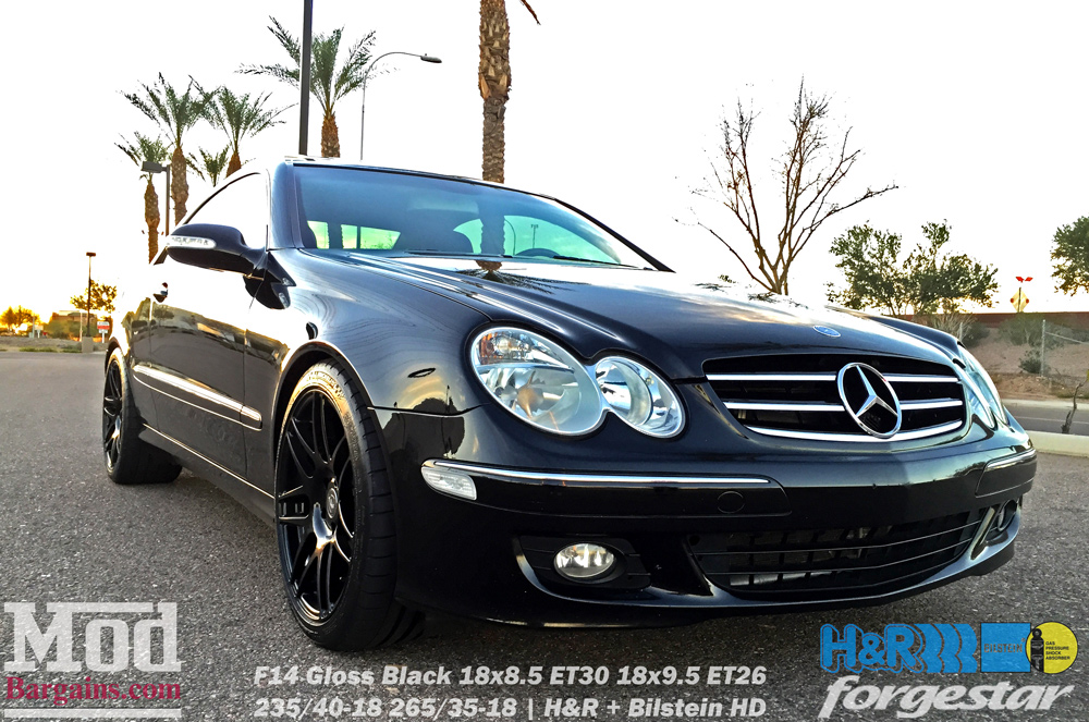 mercedes-clk350-on-forgestar-f14-gloss-black-18x85et30-18x95et26-hr-springs-bilstein-shocks-img003