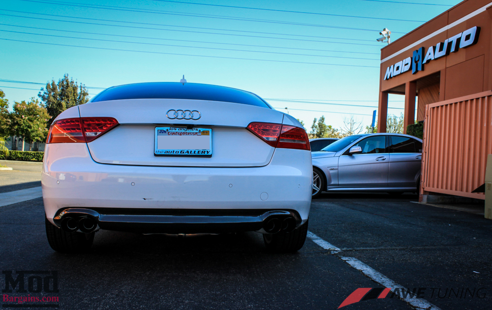 Audi_B8_A5_20T_AWE_Quad_Exhaust_Black_Tips_CF_Diffuser-20