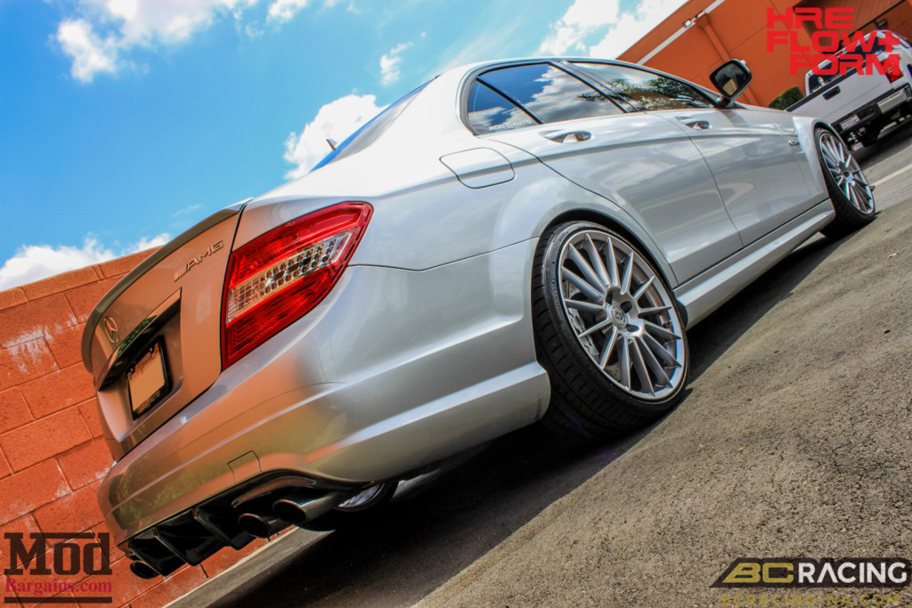Mercedes_W204_C63_AMG_BC_ER_Coilovers_HRE_FF15_CF_Lip_Diffuser-4