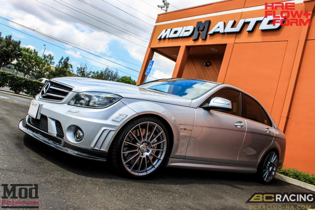 Mercedes_W204_C63_AMG_BC_ER_Coilovers_HRE_FF15_CF_Lip_Diffuser-8
