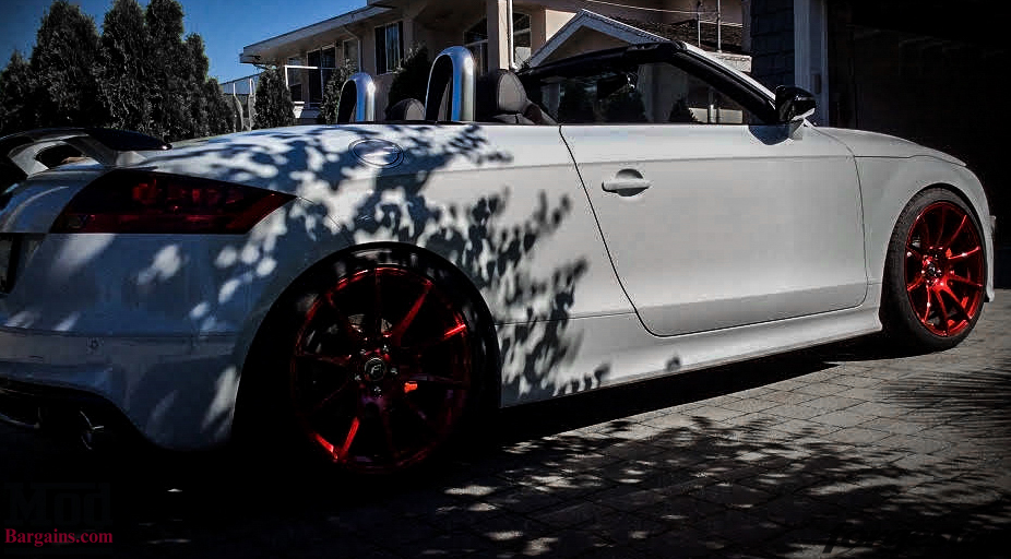 Audi TT Mk2 Forgestar CF10 19x95 Textured Red TimChen (7)