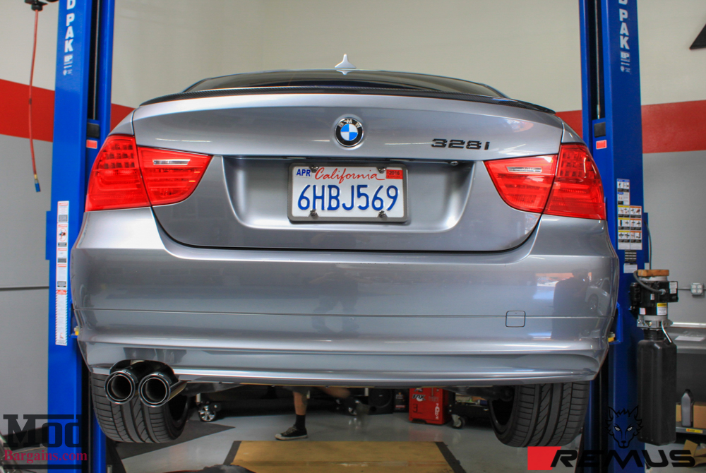 REMUS Sport Quad Exhaust for 2016-18 BMW 330i [F30/F31] (086514 1500)