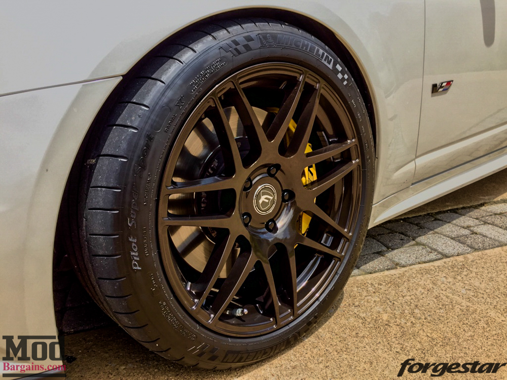 Cadillac CTS-V Wagon Forgestar F14 19x9 19x11 Eibach Springs-img001