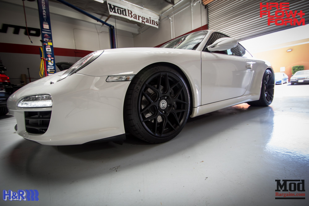 Porsche 997 Carrera HRE FF01 Tarmac on HR Springs (3)
