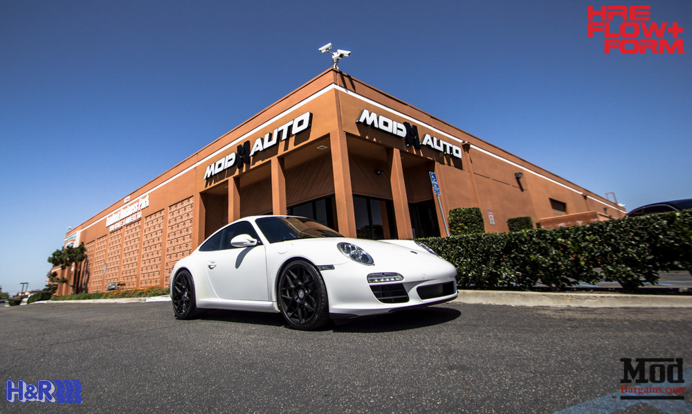 Porsche 997 Carrera HRE FF01 Tarmac on HR Springs (5)