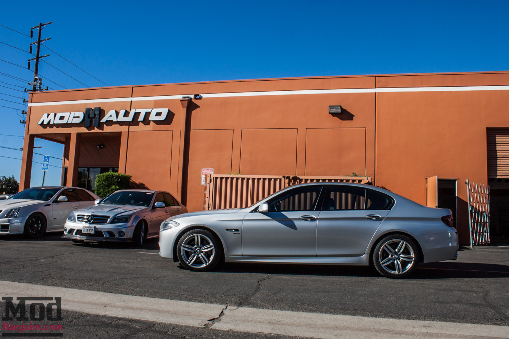 BMW F10 535i Silver Magnaflow Catback Exhaust (17)
