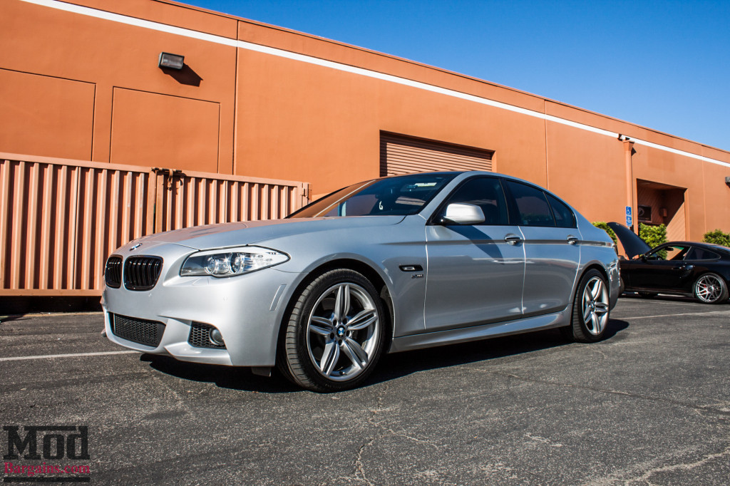 BMW F10 535i Silver Magnaflow Catback Exhaust (19)