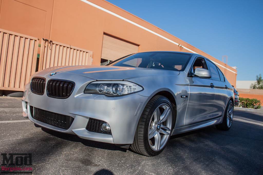 BMW F10 535i Silver Magnaflow Catback Exhaust (23)