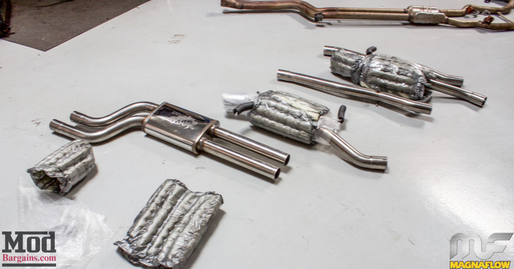 BMW F10 535i Silver Magnaflow Catback Exhaust (3)