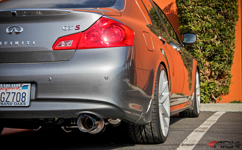 Ark Performance Grip Exhaust 2007 13 Infiniti G35g37 Coupesedan