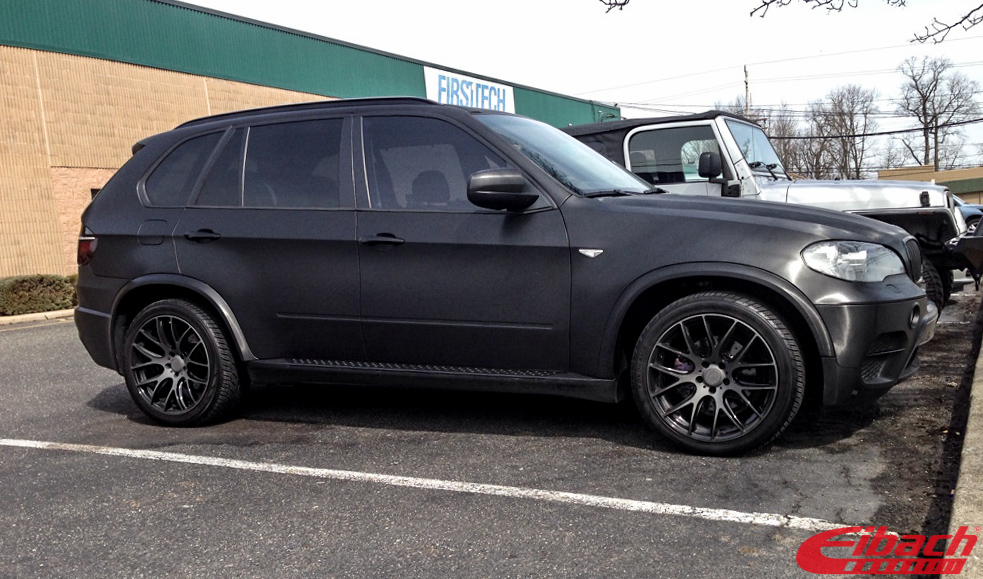 BMW E70 X5 Eibach Springs MatteBlack Eurosport Monza 20in img001