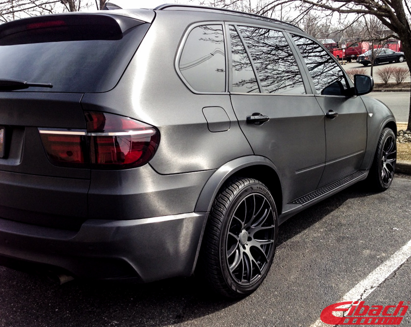 BMW E70 X5 Eibach Springs MatteBlack Eurosport Monza 20in img002