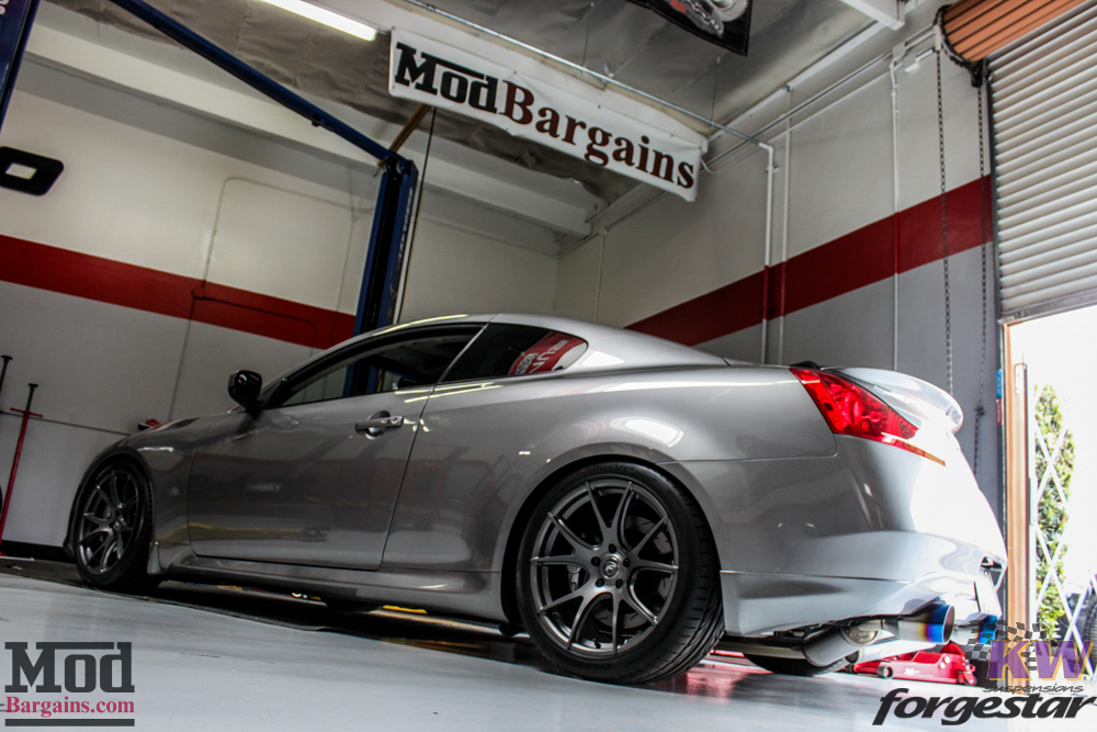 Infiniti_G37_Ark_Exh_KW_V3_Forgestar_CF5V_GM-18