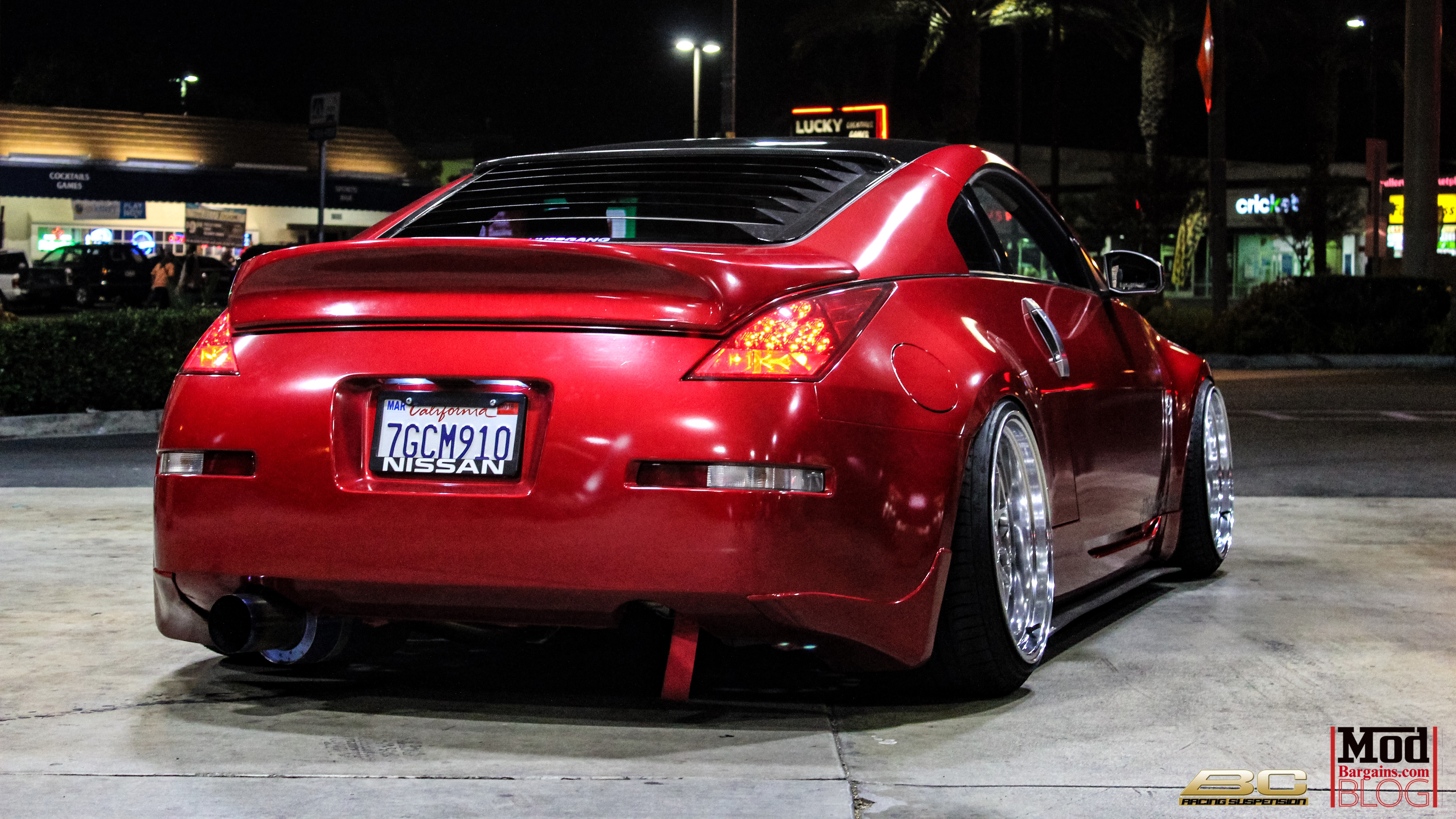 Nissan 350Z BC Coilovers Lowtek 5