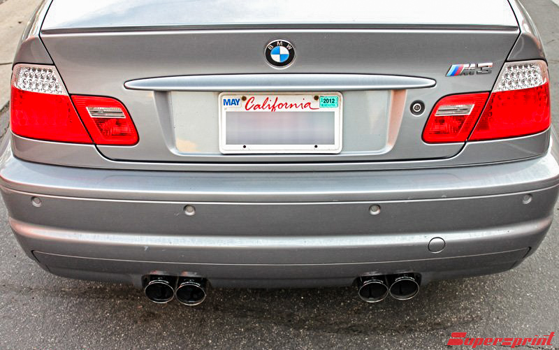 Bmw e46 m3 full supersprint race exhaust #1