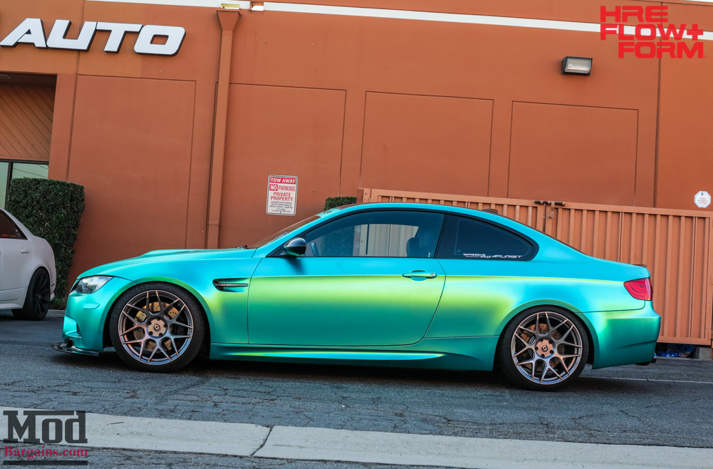 BMW_E92_M3_MatteTeal_HRE_FF01_Fog-12