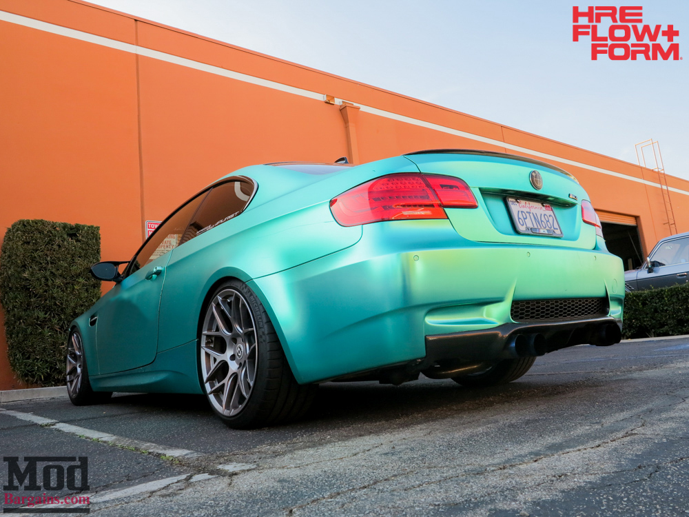 BMW_E92_M3_MatteTeal_HRE_FF01_Fog-2