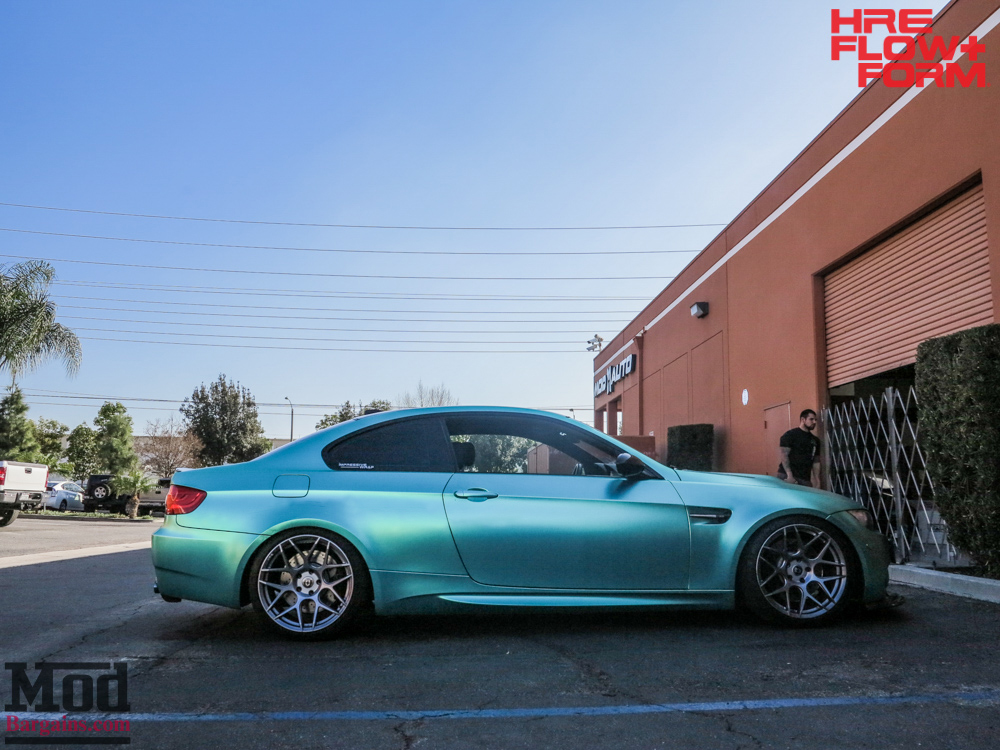 BMW_E92_M3_MatteTeal_HRE_FF01_Fog-5