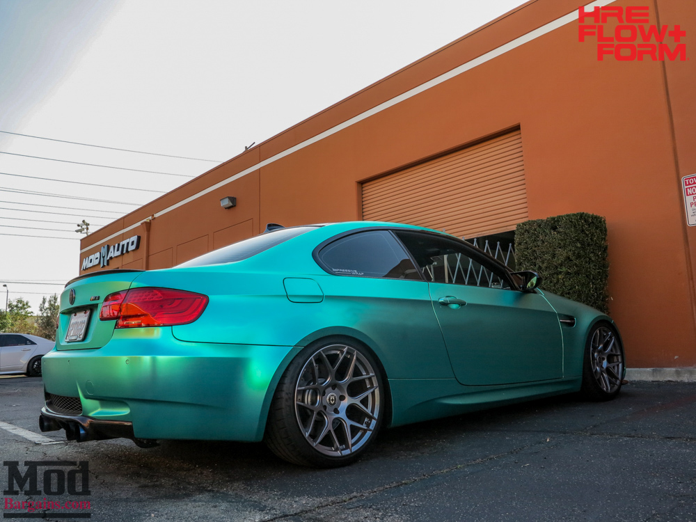 BMW_E92_M3_MatteTeal_HRE_FF01_Fog-8