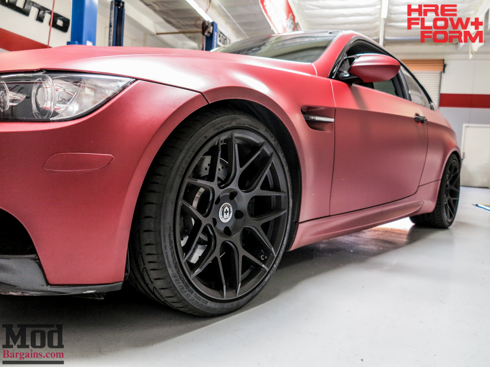 BMW_E92_M3_Matte_Red_Temoor_HRE_FF01_Tarmac (4)