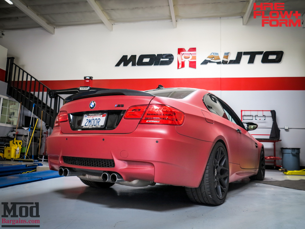 BMW_E92_M3_Matte_Red_Temoor_HRE_FF01_Tarmac (8)