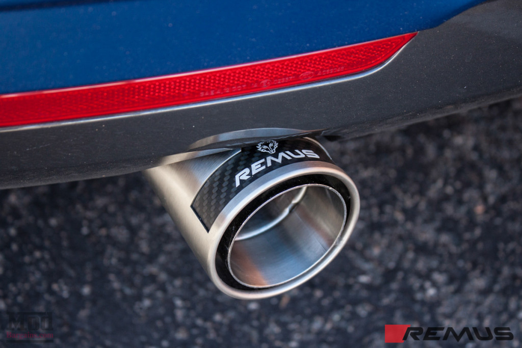 BMW_F32_435i_MatteBlue_Remus_Exhaust-1