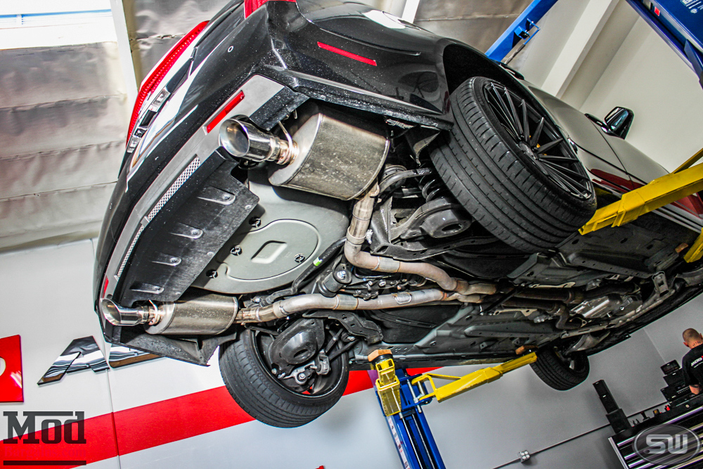 cts v stainless works exhaust