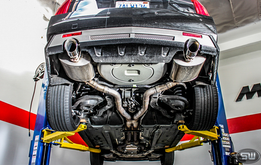 cts v stainless works exhaust