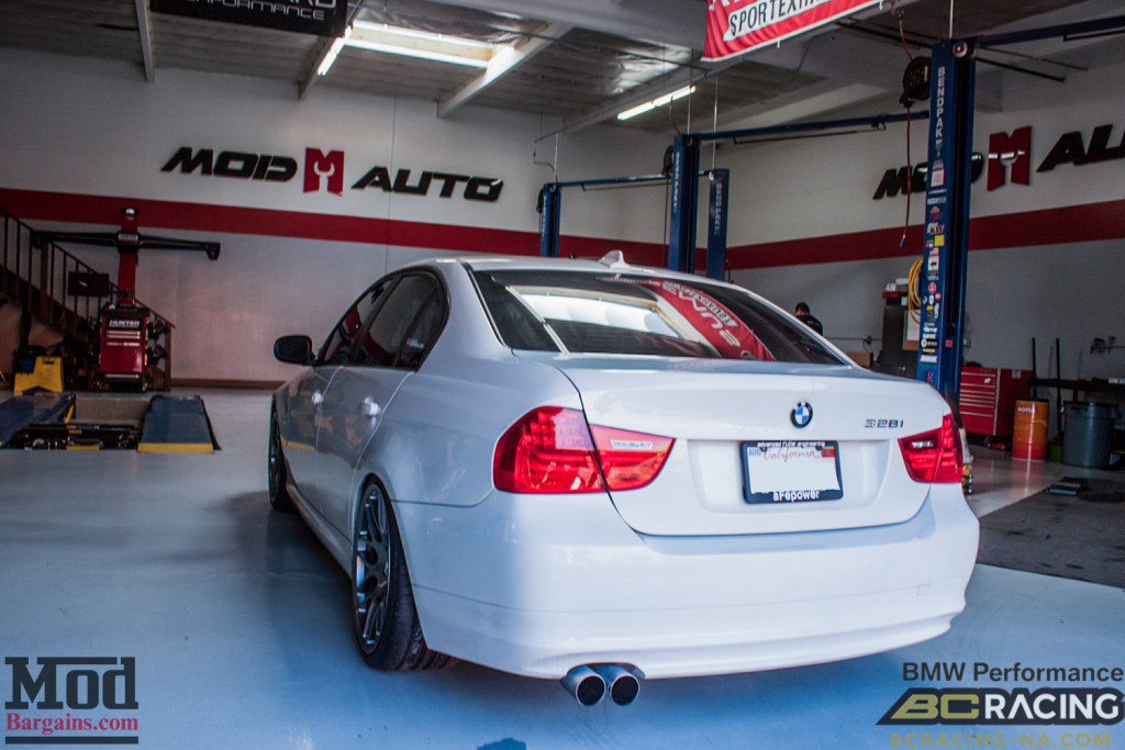 BMW_E90_328i_Sportline_8S_BC_Coilovers_BMWExhaust_